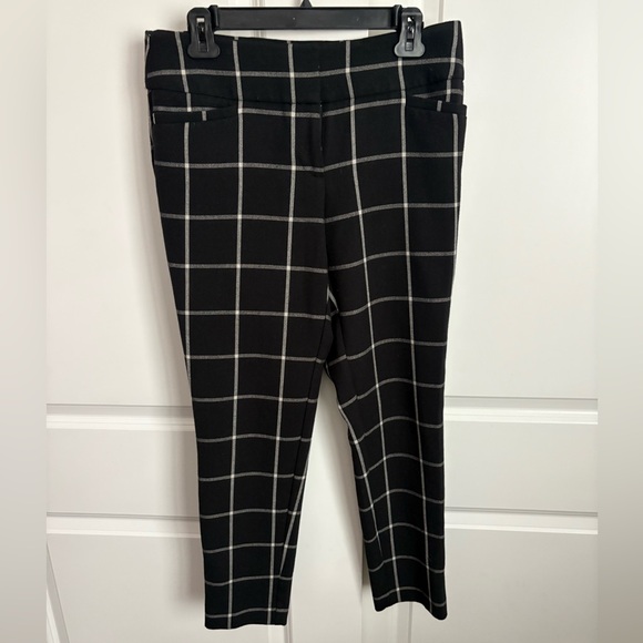 Ann Taylor Pants - Ann Taylor Loft Black Herringbone Pants
